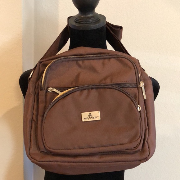 Organizzi RFID Satchel Handbags, Brown, NWOT - Picture 2 of 15